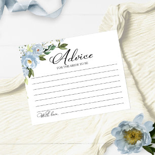 Cartes de conseils de Baby Shower Vert sauge