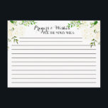 Cartes de conseils florales blanches, prières, voe<br><div class="desc">Belles cartes de conseils florales blanches</div>
