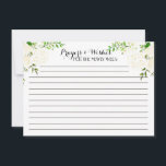 Cartes de conseils florales blanches, prières, voe<br><div class="desc">Belles cartes de conseils florales blanches</div>