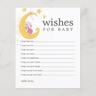 Cartes de conseils pour la baby shower de Bébé Lap