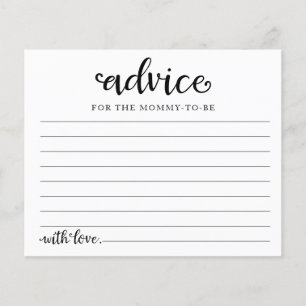 Cartes de conseils pour une fête prénuptiale sur l
