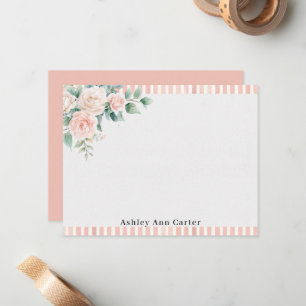 Cartes de correspondance personnalisées avec motif