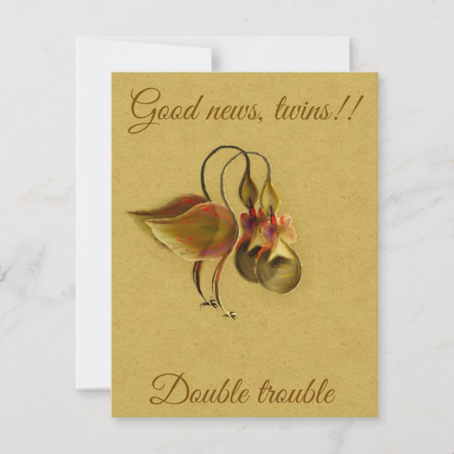 Cartes de correspondance simples (Devant)