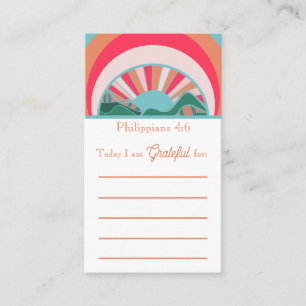 Cartes de demande de la Gratitude chrétienne et de