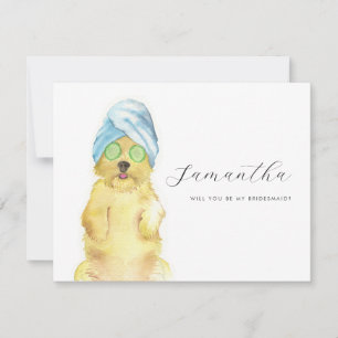 Cartes de Demoiselles d'Honneur pour une Journée a