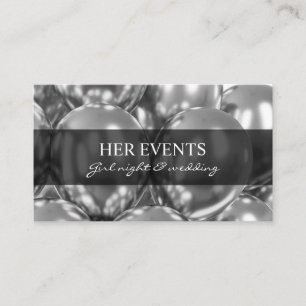 Cartes de design chic pour ballon pour gestionnair