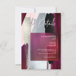 Cartes de détails de dahlia aquarelle moderne PixD