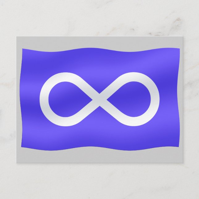 Cartes de drapeau des Métis Cartes d'art des Premi (Devant)