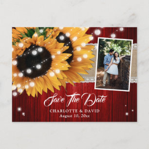 Cartes de faire-part de date de mariage photo Tour