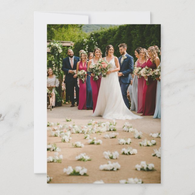 cartes de faire-part de mariage (Devant)