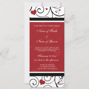 Cartes de Faire-part de mariage photo de la Saint-