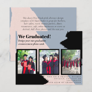 Cartes de Faire-part du collage photo BUDGET