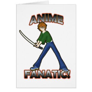 Cartes de fanatique d'Anime