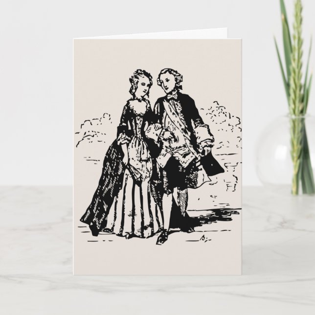CARTES DE FÉLICITATIONS VICTORIENNES DE MARIAGE (Devant)