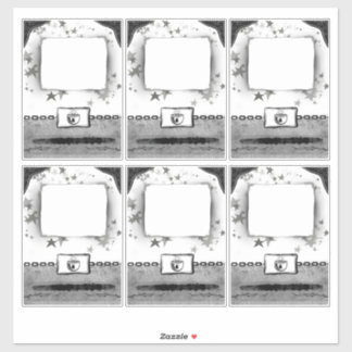 Cartes de fête autocollants pour planificateurs ou