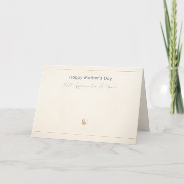 Cartes de fête des mères pour les clients de la cl (Devant)