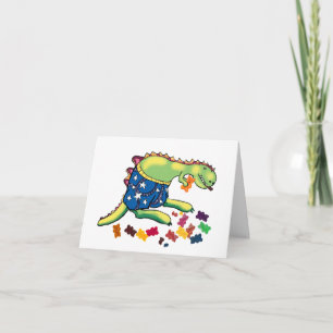 Cartes de fête du pyjama