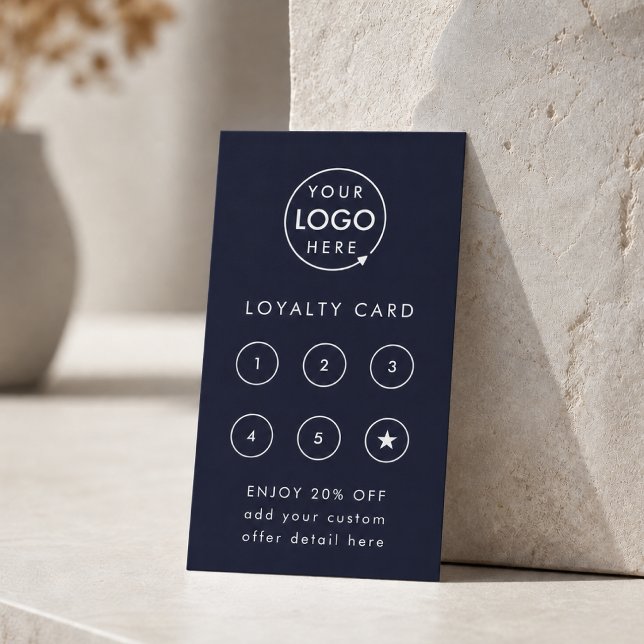 Cartes de Fidélité | Carte de Fidélité Récompense  (An easy to customize loyalty card template with your company branding and custom text)