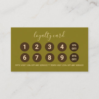 Cartes de fidélité holographiques chic pour cils