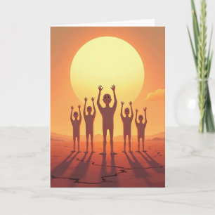 Cartes de figures étranges sous le soleil