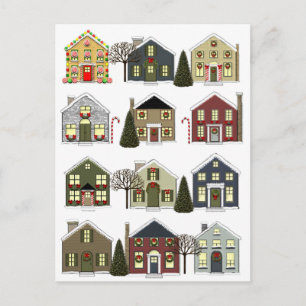 Cartes de fin de année de marketing