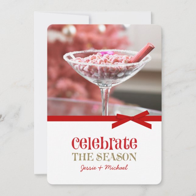 Cartes de fin de année de Noël (Devant)