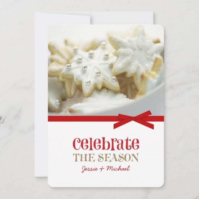 Cartes de fin de année de Noël (Devant)