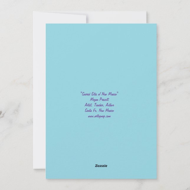 Cartes de fin de année : Sites sacrés du Nouveau-M (Dos)