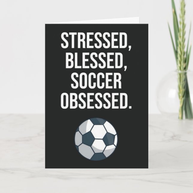 Cartes de football drôles et mignonnes pour enfant (Devant)