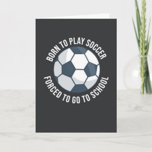Cartes de Football Garçons Sportifs Pour Enfants A