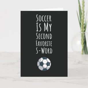 Cartes de football sarcastiques pour garçons Sport