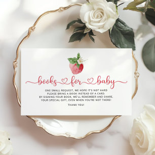 Cartes de fraises pour la carte d'enclos pour bébé