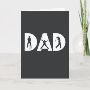 Cartes de golf pour papa de la part de sa fille