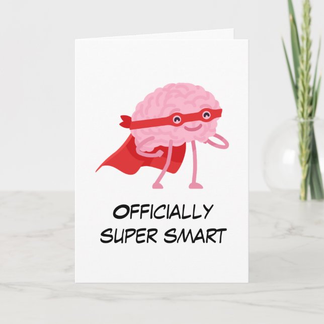 cartes de graduation phd amusantes (Devant)