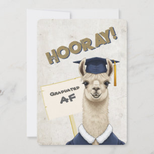 Cartes de Graduation Snarky & Cute - Llama & More!