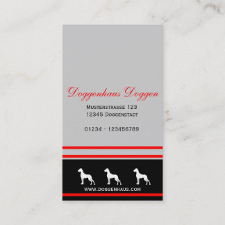 Cartes de Grand Danois personnalisables