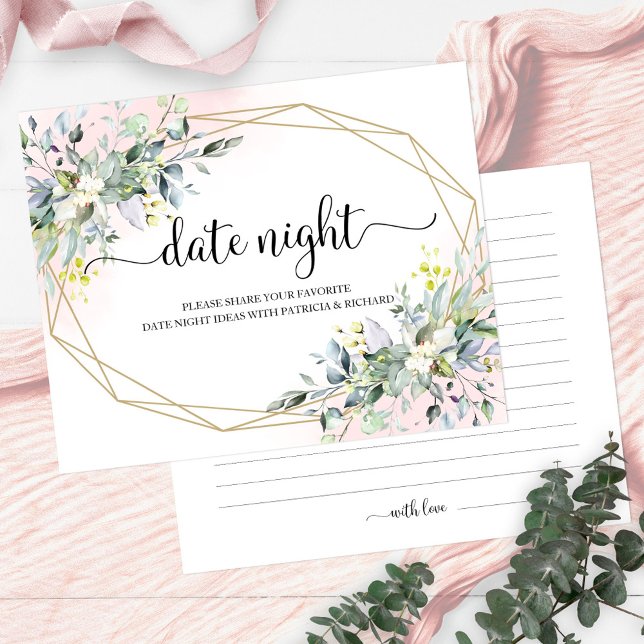 Cartes de Jar de Nuit de Date de Fête de Mariage d (Créateur téléchargé)