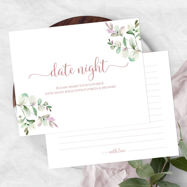 Cartes de Jar de Soirée de Date de Fiançailles de  (Créateur téléchargé)