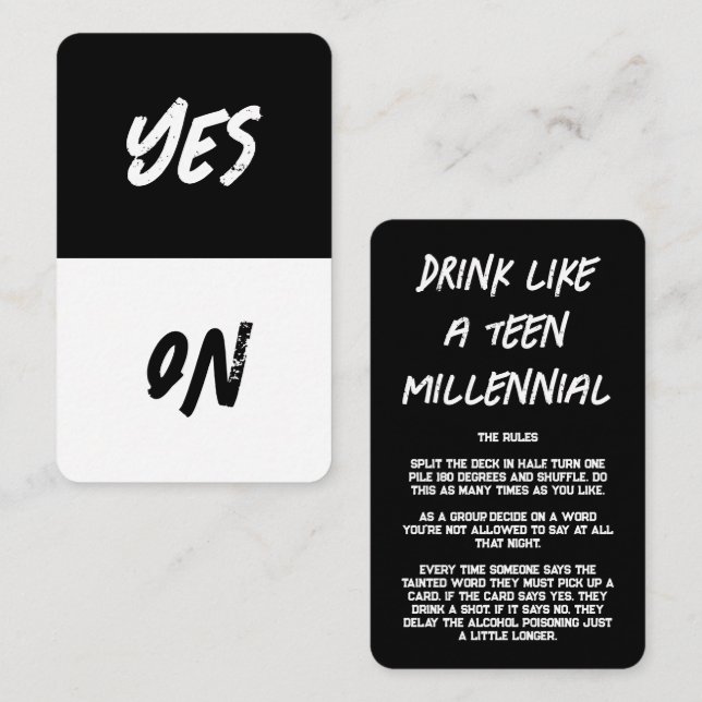 Cartes de jeu (Devant / Derrière)