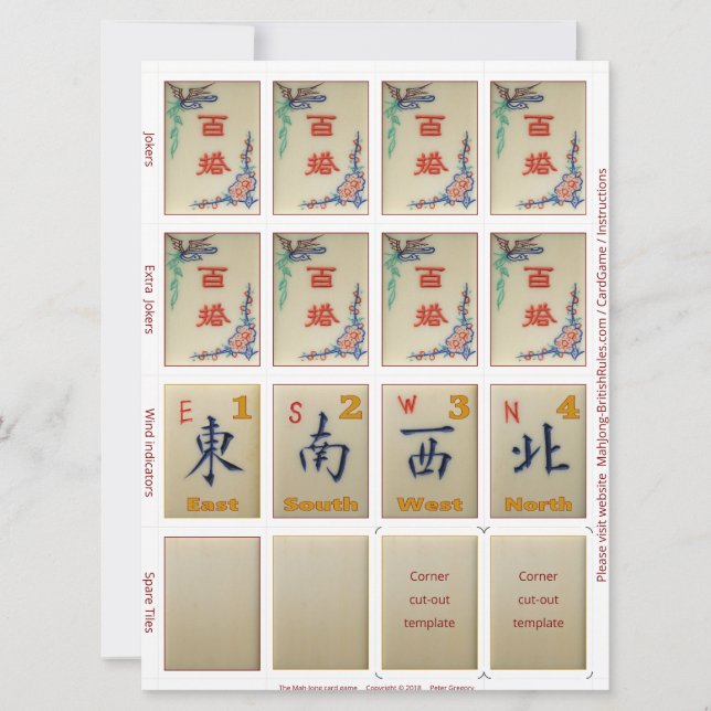 Cartes de jeu (10) - Jokers (Devant)