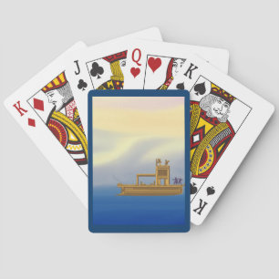 Cartes de jeu artistiques de danse d'océan