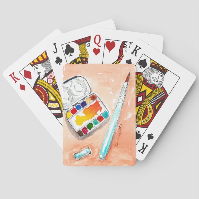 Cartes de jeu Artsy (dos)