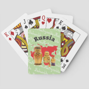 Cartes de jeu Babouchka Matrjoschka Matryoshka