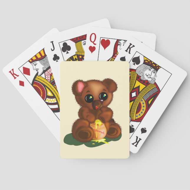 Cartes de jeu Baby Bear - Vos couleurs - Texte (dos)