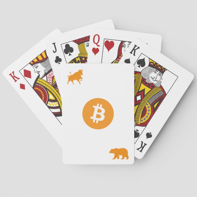 Cartes de Jeu Bitcoin (dos)