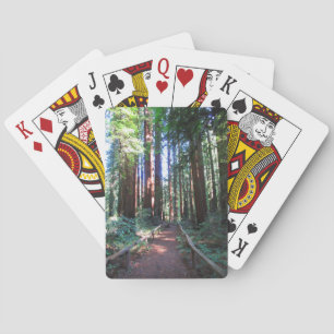 Cartes de jeu California Redwood Trail