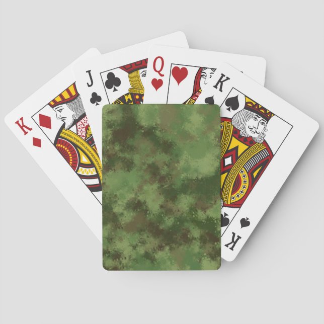 Cartes De Jeu Camo (dos)