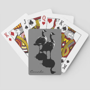 Cartes de jeu Canada Goose Cartes personnalisées