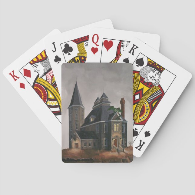 Cartes de jeu Castle Bicycle® (dos)