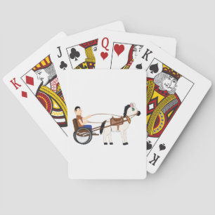 Cartes De Jeu Cheval Et Buggy